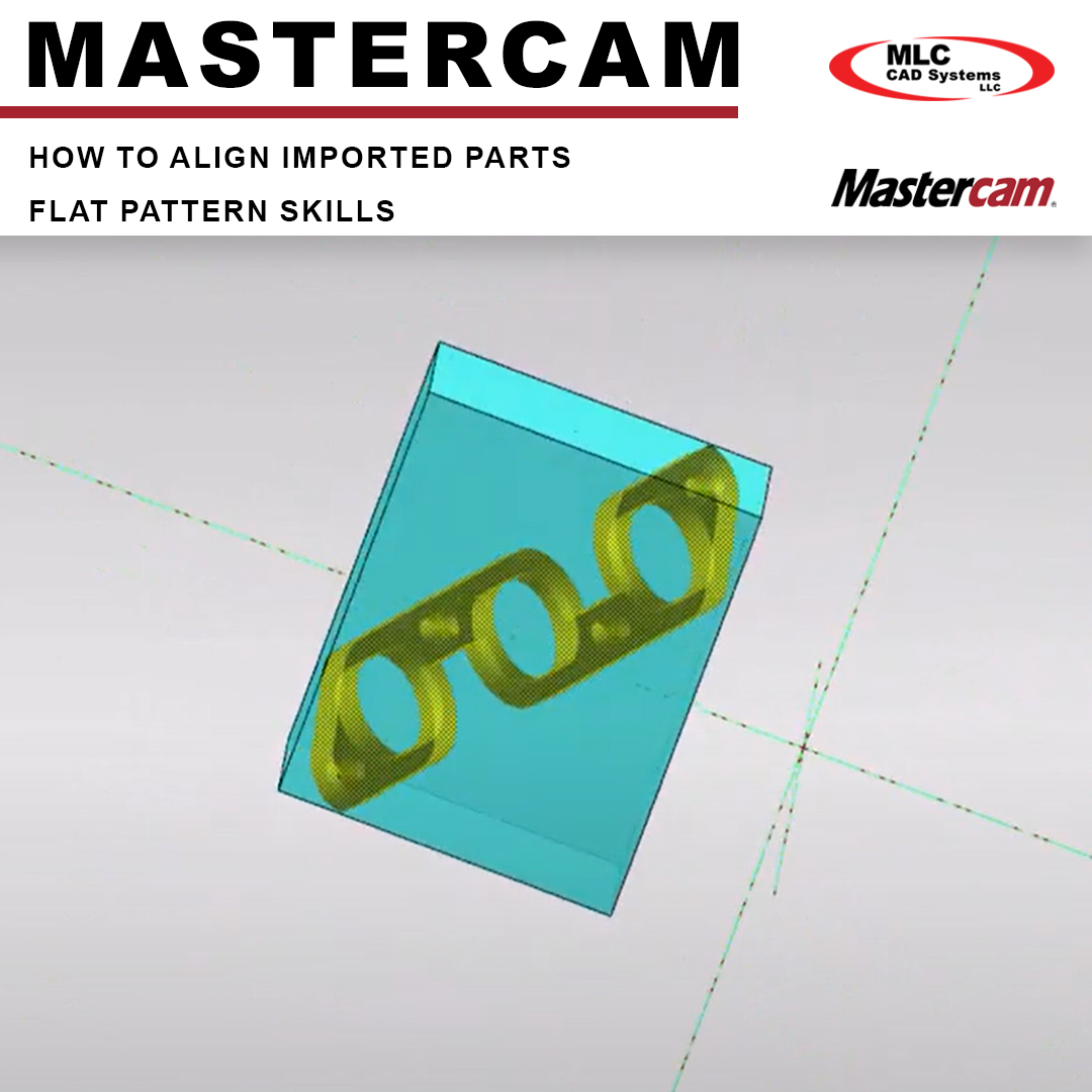 When parts don’t have nice square corners, you can use this process to align parts using a bounding box.  @Mastercam’s Bounding Box creates the outline for a best-fit stock model that is customizable by material type. #Mastercam

Learn more here: ow.ly/XPoA50Rnyu1