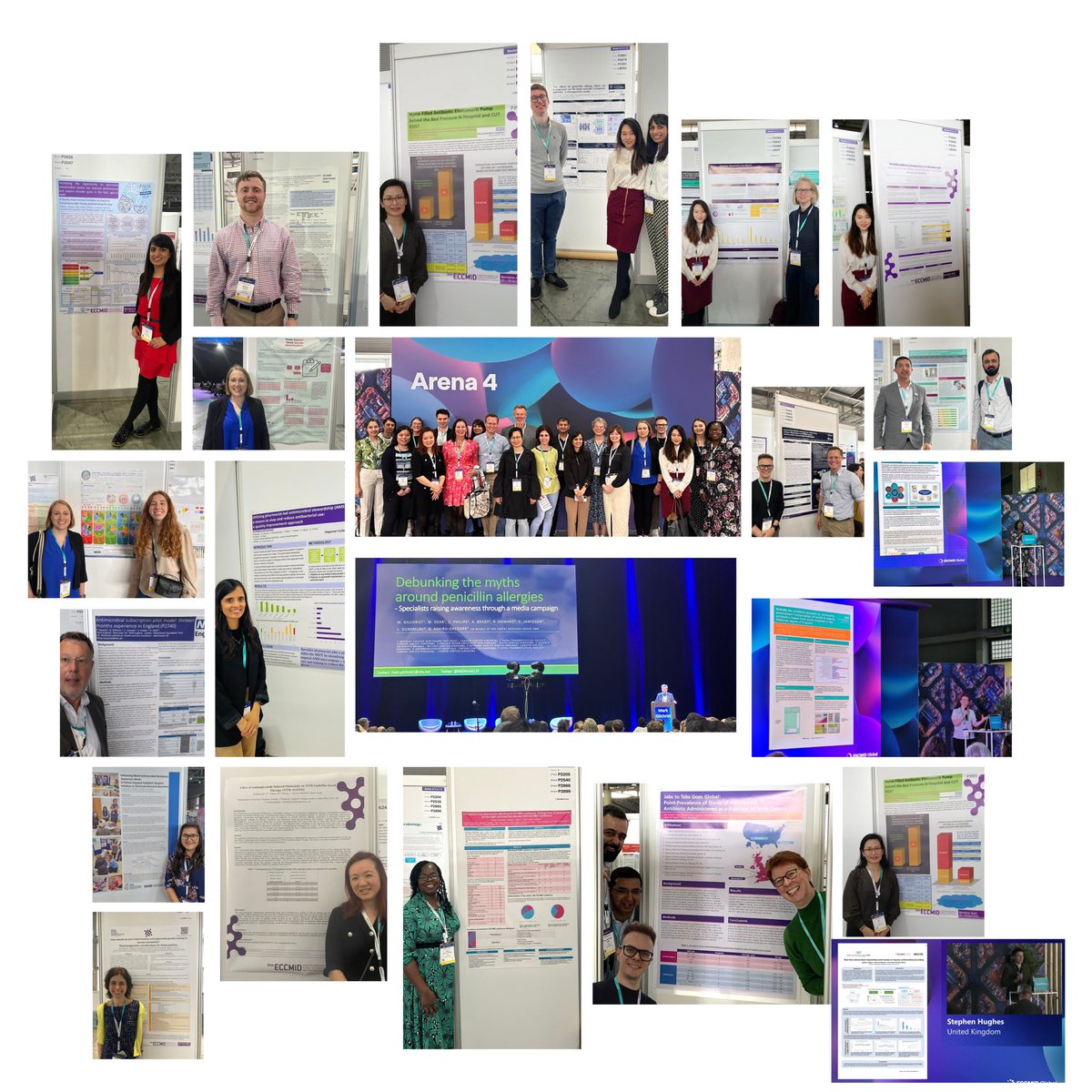 Joining @SIDPharm to celebrate #IDPharmacistsDay. Inspired by the ID pharmacists I am connected with globally. #SIDPAdvocacy #JointheAMRFight #IDTwitter Ps - a few ID physicians in the photos too.