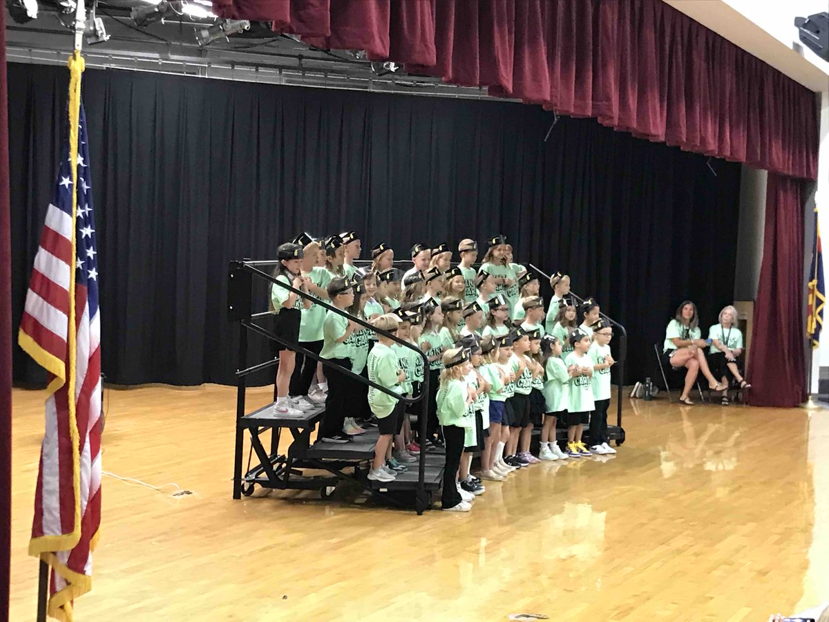 The last week of the school year is always busy and yesterday was no exception. Our kindergarten students promoted to 1st grade yesterday! We are so proud!