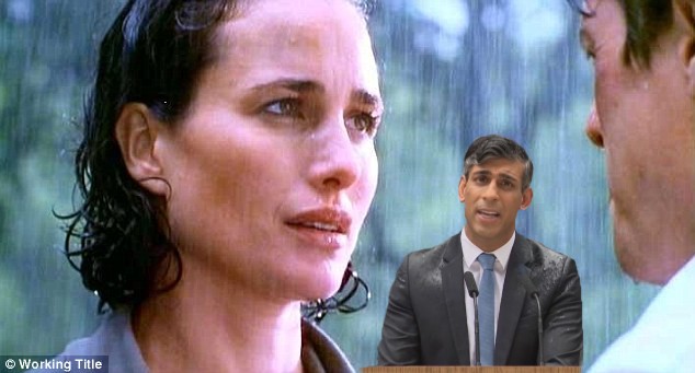 "is it still raining? I hadn't noticed"