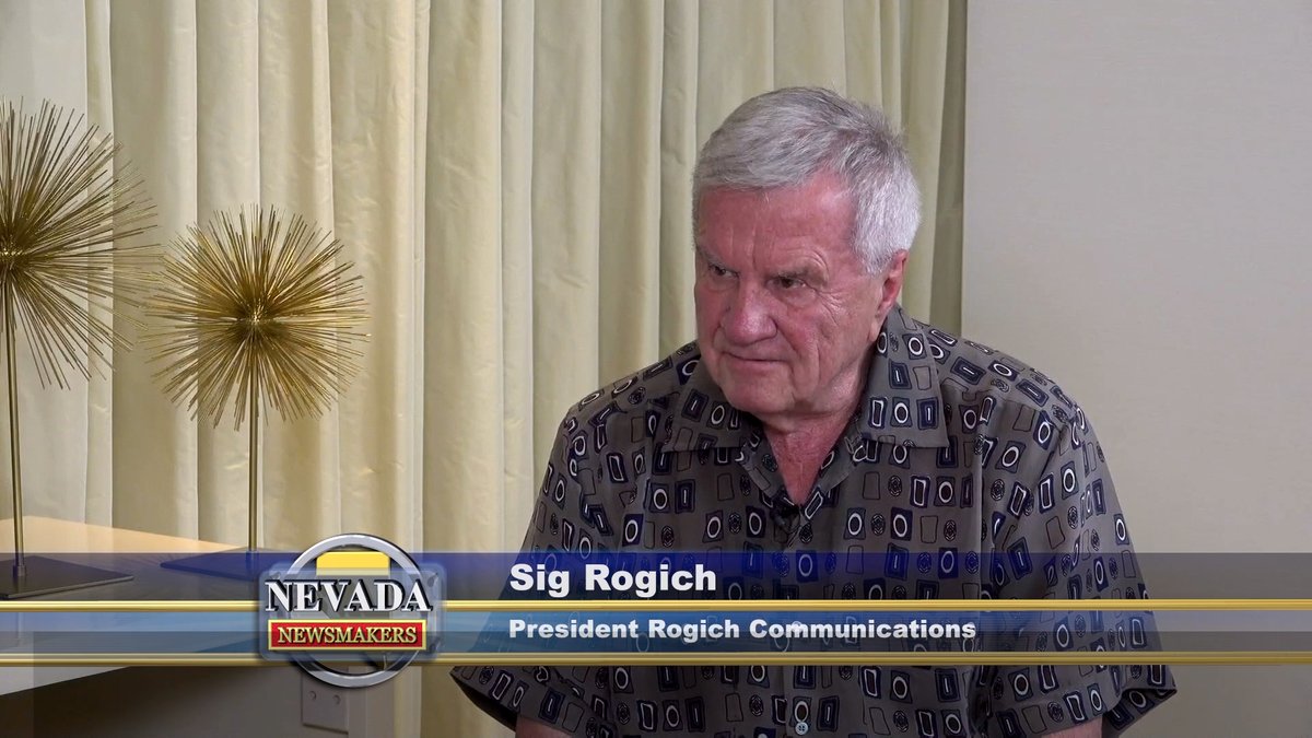 Such a pleasure to visit with Sig Rogich. Part one of a two part interview. A Nevada and National treasure.

nevadanewsmakers.com/video/default.…