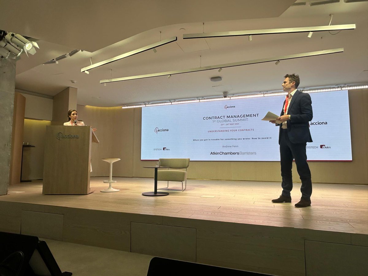 ACCIONA_EN's tweet image. We opened the Contract Management 1st Global Summit with our sponsors diales &amp;amp; @systech_int. In this session, &quot;Understanding your contracts&quot;, we had excellent speakers who have made it a success. 

Tomorrow we&apos;ll continue with the 2nd session 👇