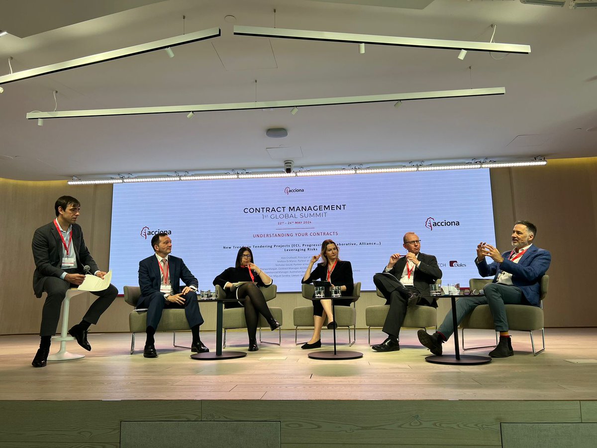 ACCIONA_EN's tweet image. We opened the Contract Management 1st Global Summit with our sponsors diales &amp;amp; @systech_int. In this session, &quot;Understanding your contracts&quot;, we had excellent speakers who have made it a success. 

Tomorrow we&apos;ll continue with the 2nd session 👇