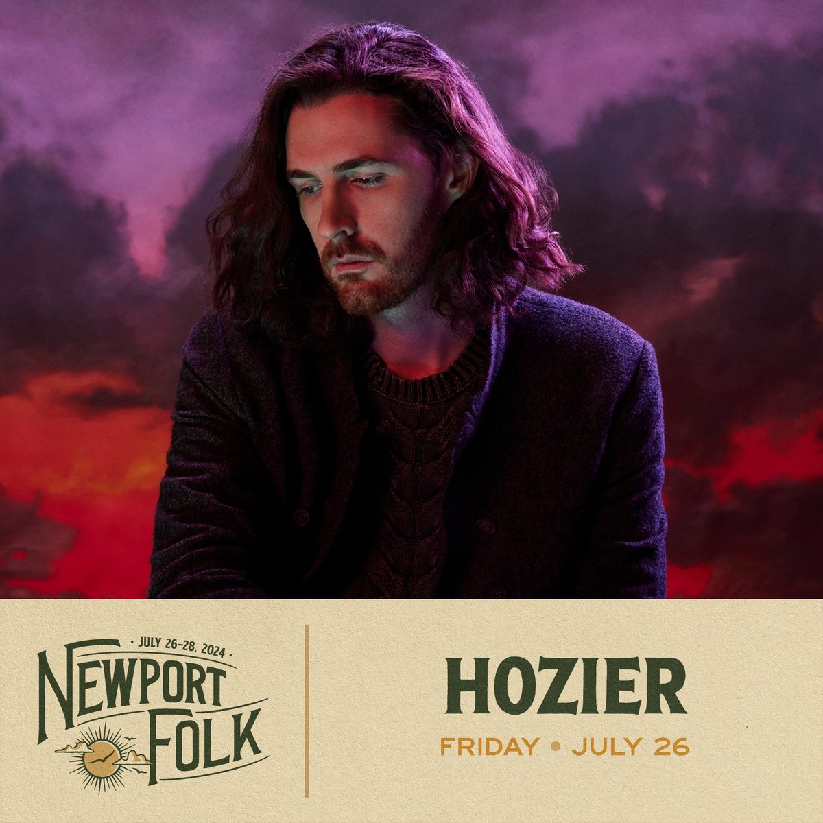 Newport Folk Fest (@newportfolkfest) on Twitter photo 😍 EVERYBODY STAY CALM! <a href="/Hozier/">Hozier</a> is joining our Friday lineup. Hozier's Artist Give will be directed to <a href="/newportfestsorg/">Newport Festivals Foundation</a>'s <a href="/mavisstaples/">Mavis Staples</a> Courage Fund, created to support artists embarking on artistic projects that help advance social causes and improve the world around us. 😍 EVERYBODY STAY CALM! <a href="/Hozier/">Hozier</a> is joining our Friday lineup. Hozier's Artist Give will be directed to <a href="/newportfestsorg/">Newport Festivals Foundation</a>'s <a href="/mavisstaples/">Mavis Staples</a> Courage Fund, created to support artists embarking on artistic projects that help advance social causes and improve the world around us.