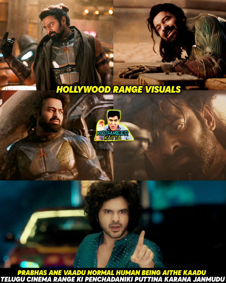 Karana Janmudu 🔥 Retweet 🔁 Rebels !! Follow @kothimeer_katta #Kalki2898AD #Prabhas #NagAshwin #Bujji