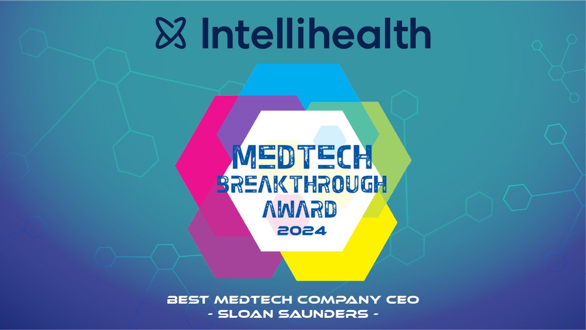 FlyteHealth's tweet photo. We want to thank @MedTech_Awards for their recognition of our CEO, Sloan Saunders, as Best MedTech Company CEO. We're proud of his work to democratize obesity treatment. #MedTechBreakthrough #Intellihealth #DigitalHealth https://t.co/ZKjAwu8acD