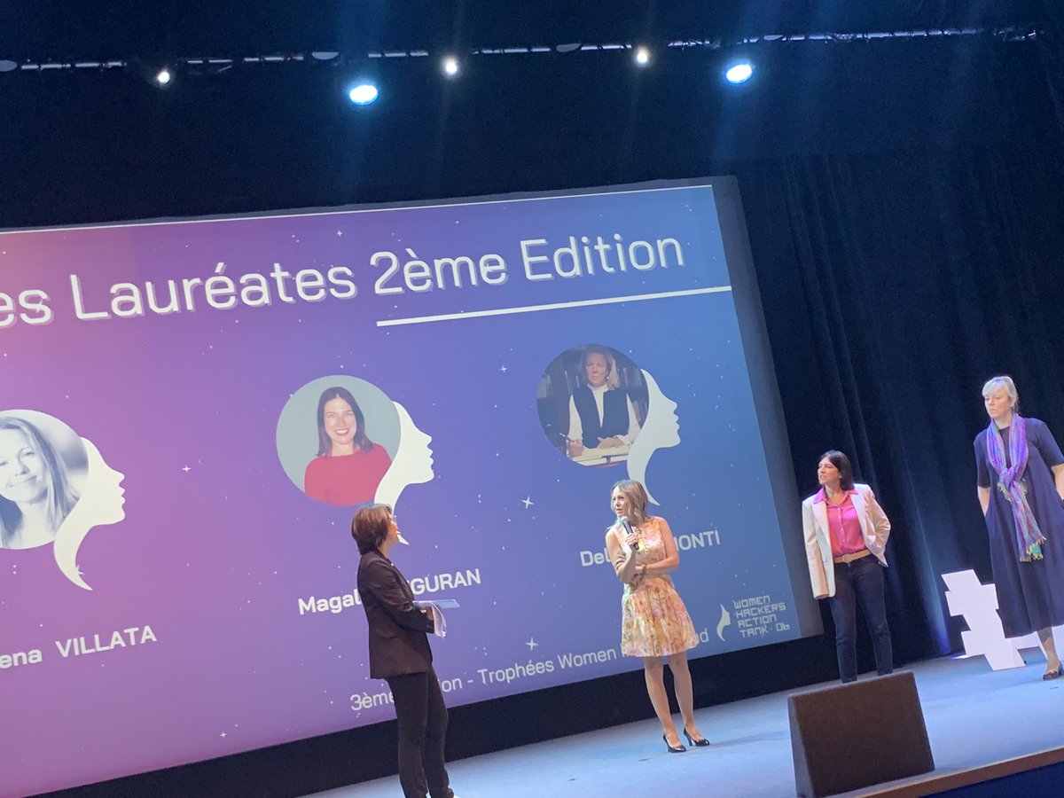 Corinne Meynier (@corinnemeynier) on Twitter photo Les lauréates de la seconde édition et leurs témoignages.#womenintech <a href="/WhatHackers/">Women Hackers Action Tank 06 (WHAT06)</a> Les lauréates de la seconde édition et leurs témoignages.#womenintech <a href="/WhatHackers/">Women Hackers Action Tank 06 (WHAT06)</a>