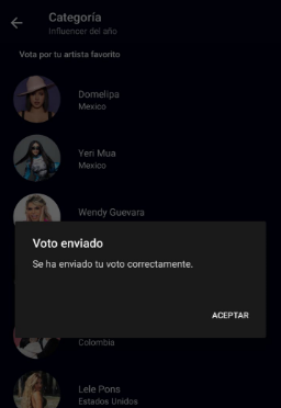 YeriMuaEcuador's tweet photo. Manas si están votando.?? 
Tenemos que ganar bbs si o sí.!!! 
😎💅🫦 https://t.co/qm1uOGnrA0