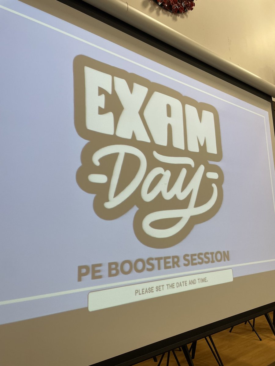 mrsangovePE's tweet image. PE booster session with the full cohort 2 hours before the exam - productive and supportive. All students came out completely elated … 🤞🏼But Neil though … I’m not sure 🤔 #IYKYK #AQA #AQAgcsepe #gcsepe #examday