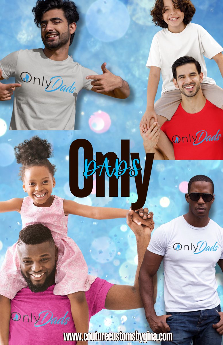 “Only Dads” now available on our website.

couturecustomsbygina.com/product-page/o…

#fathersdaygift  #fathersdaygifts #FathersDayWeekend