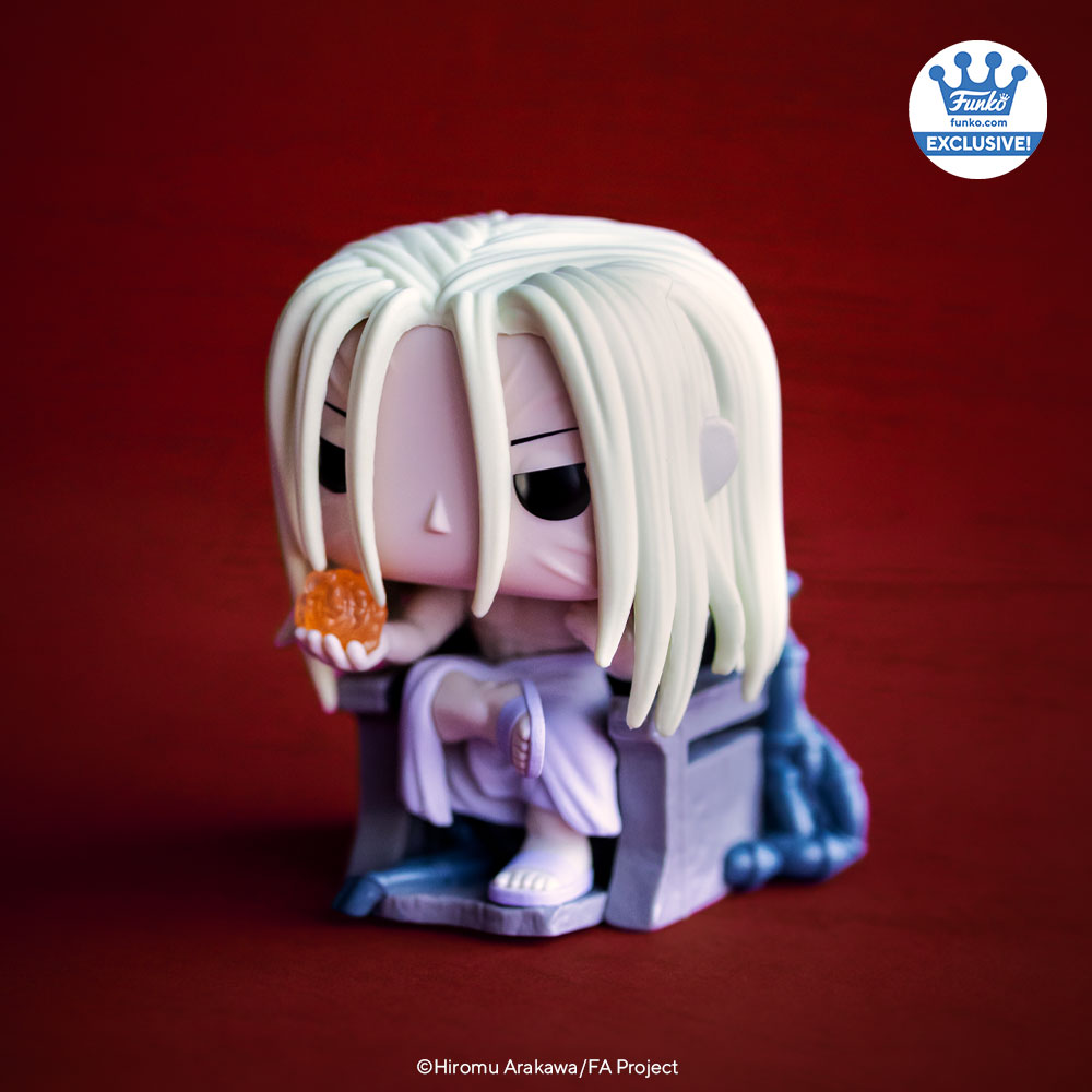 The father of all manipulation—alchemically speaking—is here in exclusive Pop! form. Expand your anime set with Pop! Father from Fullmetal Alchemist: Brotherhood. There’s a 1 in 6 chance you may find the glow-in-the-dark chase. bit.ly/3K9Ud7o #FunkoPop #Funko