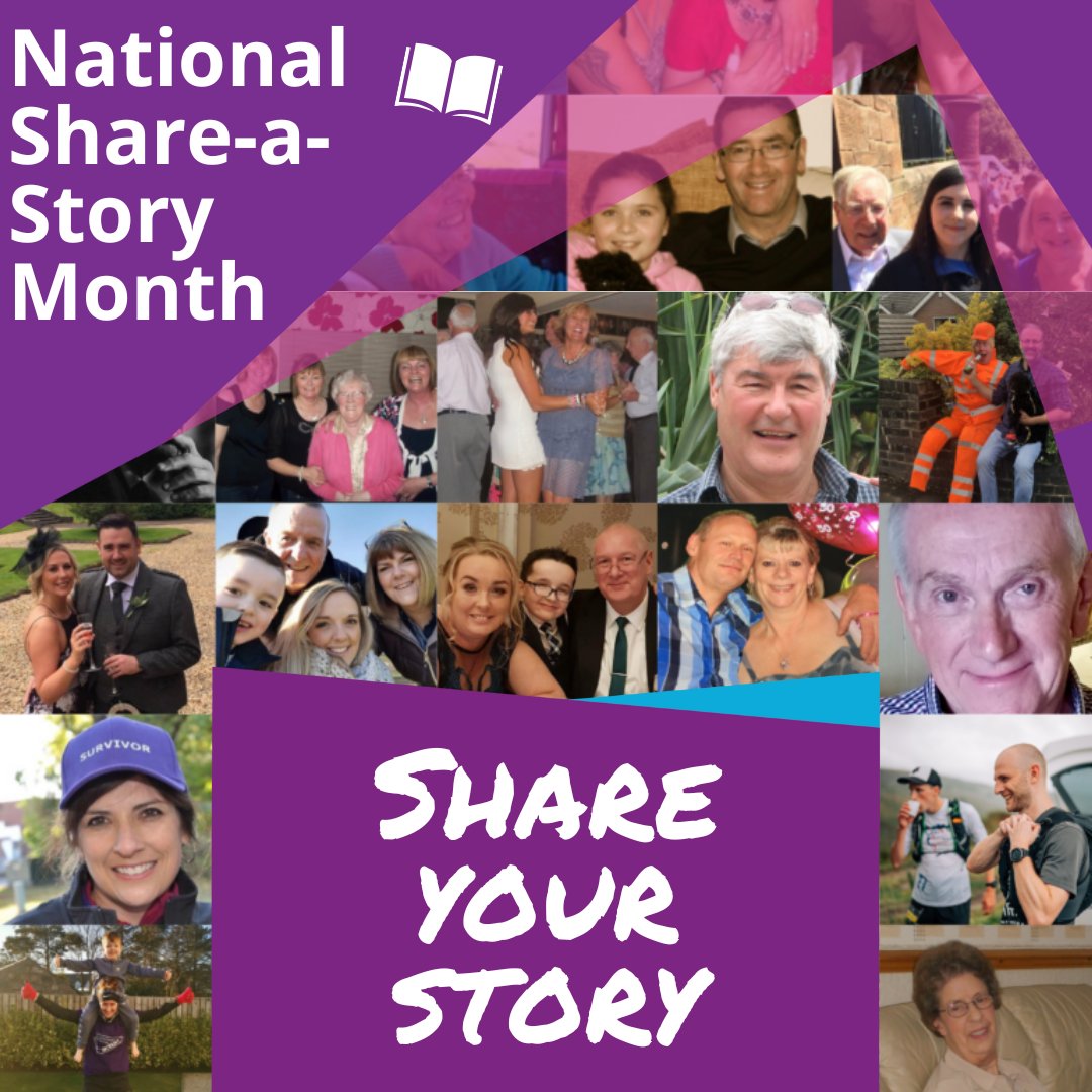 Thank you to everybody that has shared their story with us this #NationalShareaStoryMonth. 💜📖

One of the most amazing ways you can help raise awareness and provide support to others is by sharing your pancreatic cancer stories.

➡️ bit.ly/3M4F09f