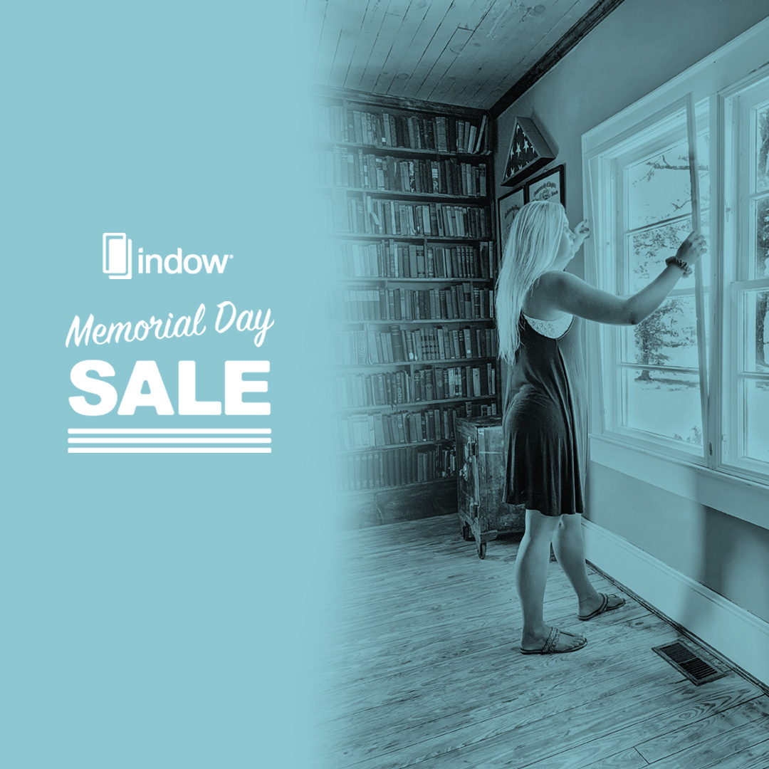 Indow inserts are easy to install &amp; can transform your home! Enjoy cooler summers, cozier winters , and quieter days &amp; nights. Save up to 40% off during the Memorial Day Sale. Don't miss out!
#MemorialDaySale #SaveMoneyStayComfy #Indow