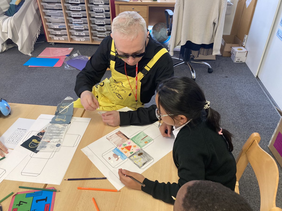 Amy Bairstow (@amyartworksedu) on Twitter photo Amazing to meet and work with artist Clarke Reynolds today <a href="/WoodhillSch/">Woodhill Primary School</a> who delivered a whole school art workshop from EYFS to year 6….I worked with the art ambassadors who took lead on capturing today’s workshop and created their own Woodhill Braille alphabet! <a href="/IPAT_Edu/">The Inspire Partnership</a> Amazing to meet and work with artist Clarke Reynolds today <a href="/WoodhillSch/">Woodhill Primary School</a> who delivered a whole school art workshop from EYFS to year 6….I worked with the art ambassadors who took lead on capturing today’s workshop and created their own Woodhill Braille alphabet! <a href="/IPAT_Edu/">The Inspire Partnership</a>