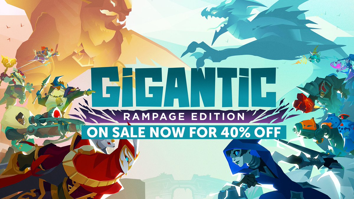 Gigantic: Rampage Edition tweet media