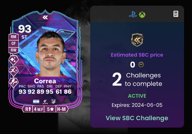 6pm Content • Flashback Correa • La Liga Guaranteed SBC • 88+ Icon Pick • 82x5 Upgrade • 86x2 Upgrade • 81+ TOTW Pack • 85+ Picks • Daily Login Correa is so cheap 🤯