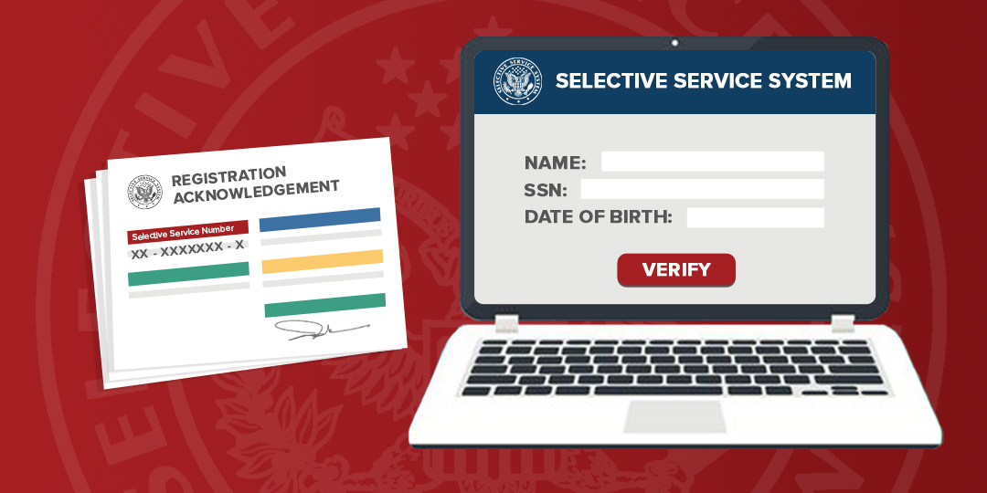 Applying for a job and can't find or don't know your Selective Service number? Don't worry! You can recover it by visiting sss.gov/verify. It takes less than 30 seconds with a valid SSN.