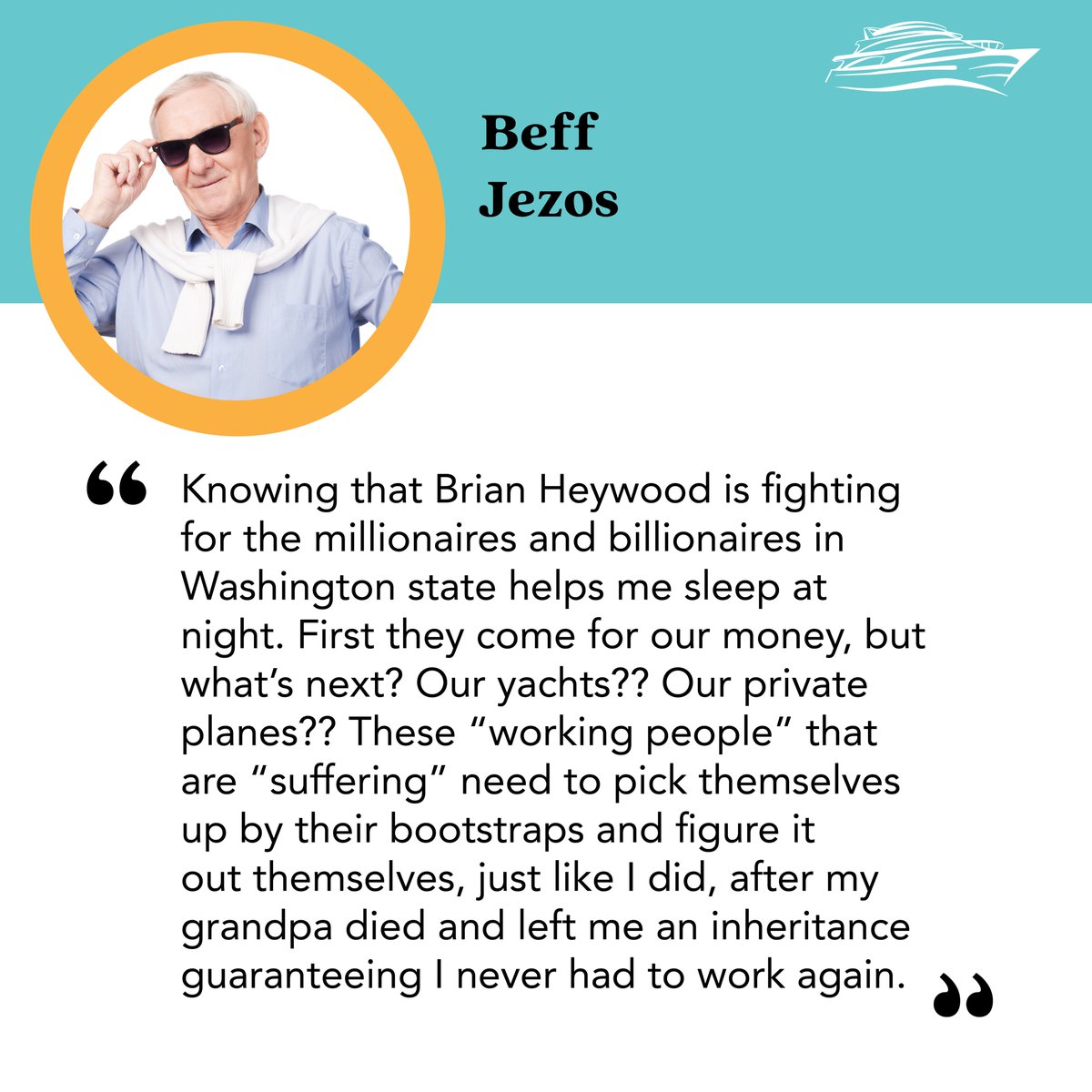 Our opponents have launched their campaign today which is why we remain committed to sharing the stories of our members, just like Beff. Have a story to share? Visit our website and tell us how contributing to our communities negatively impacts YOU!
saveouryachts.com