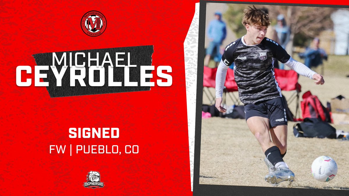 NEW SIGNING: Please welcome Michael Ceyrolles from Colorado! Michael will bring speed and dynamic play to our front line. Look forward to having him join in the Fall! #BulldogPride