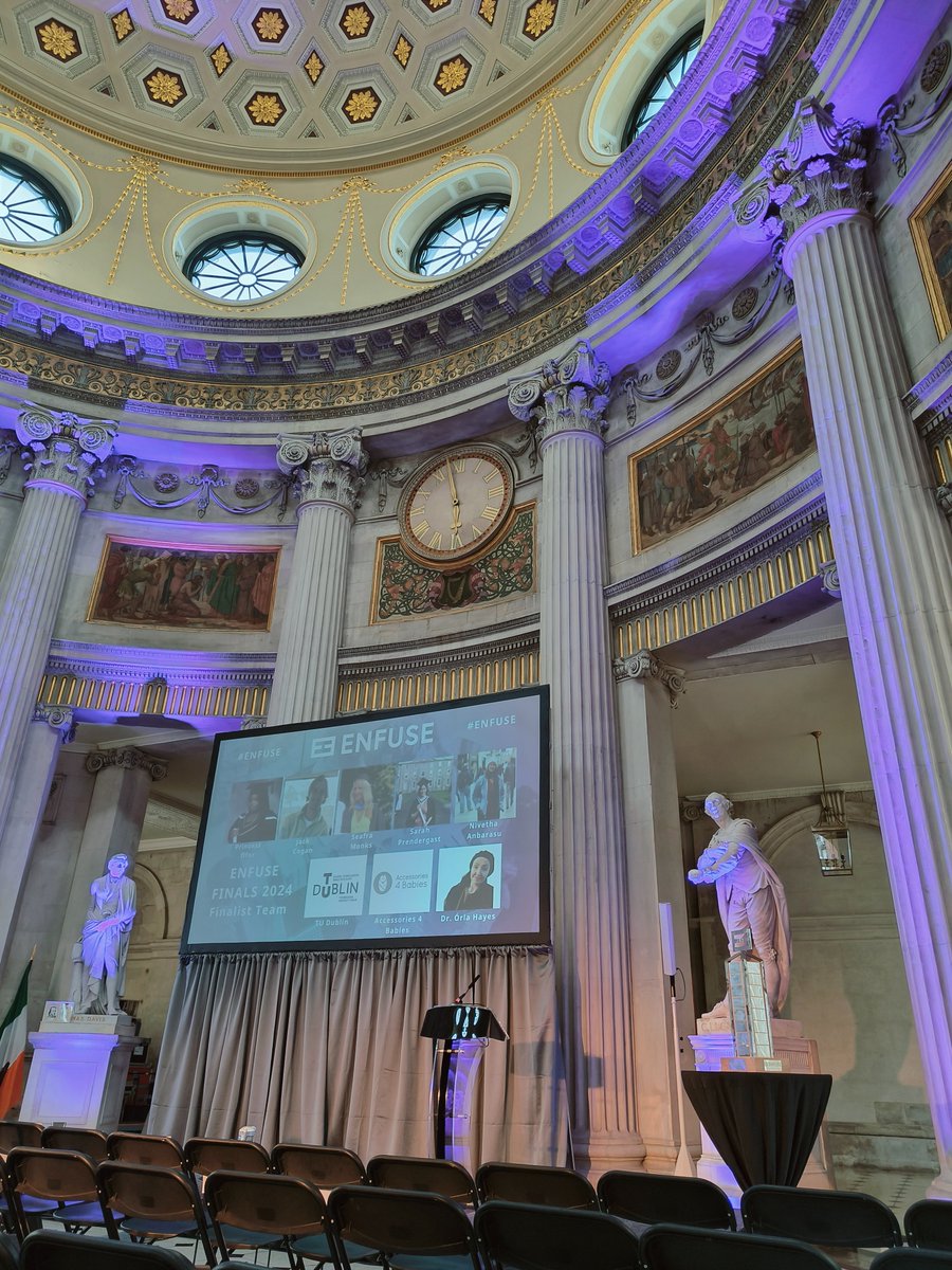 It's footie fever across Dublin but here in City Hall, we're all about the small businesses! #ENFUSE