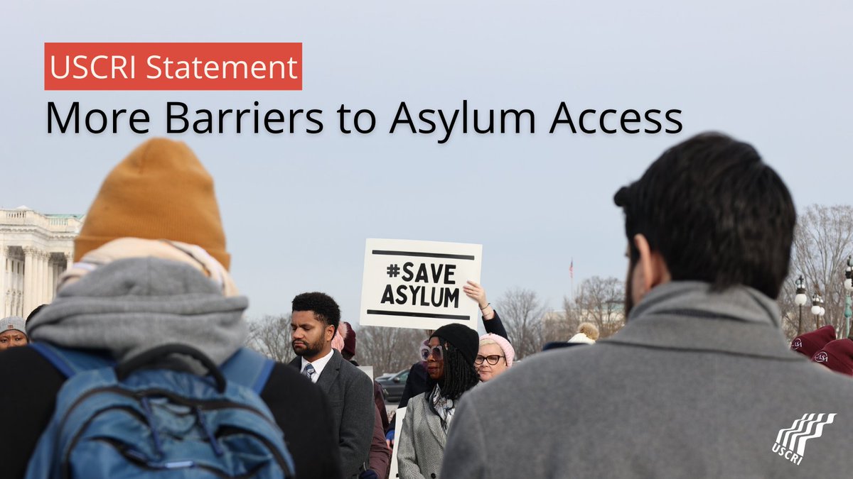 The Biden administration has announced actions to reduce access to #asylum. “The proposed changes & interrelated policies make it much more difficult for individuals without legal counsel & language access to successfully claim asylum.” said @ENegash_USCRI bit.ly/44QQVzu