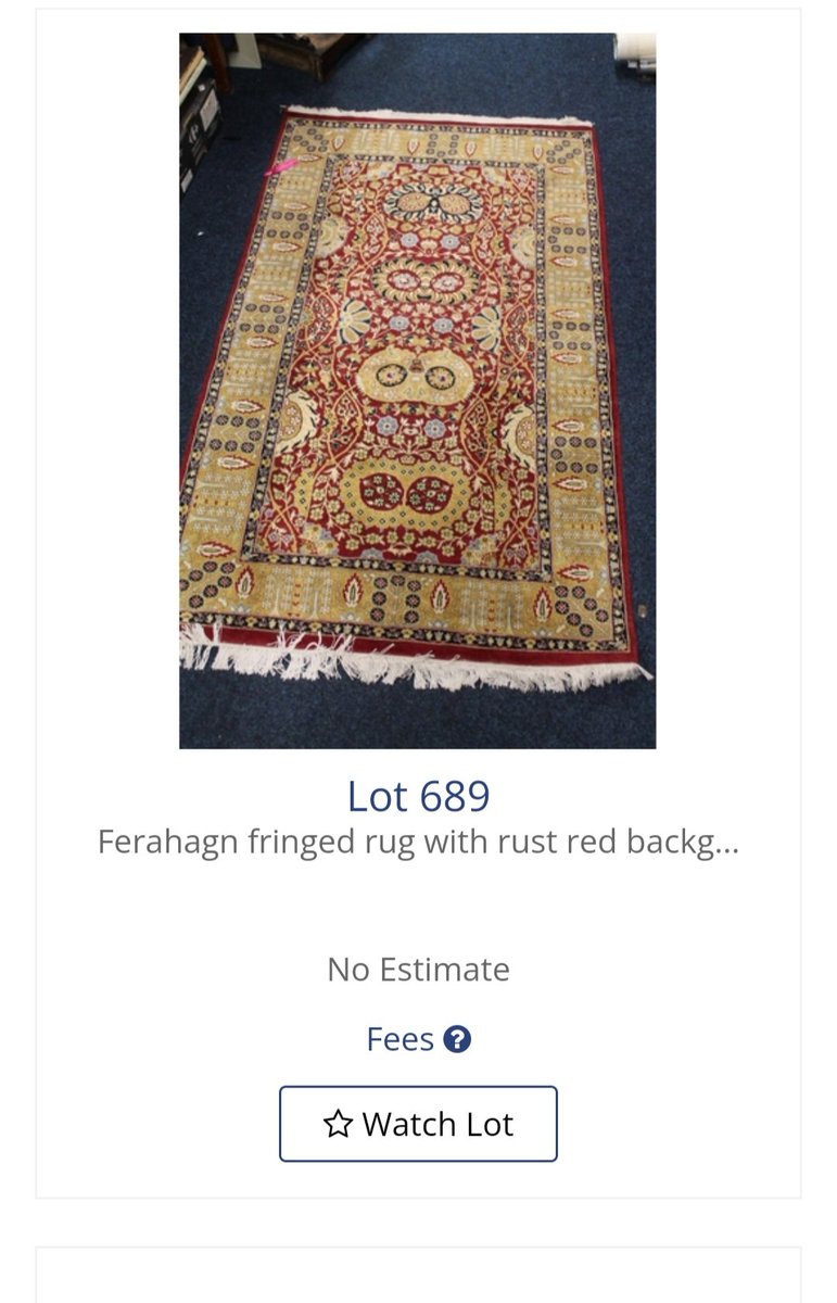 More great items on sale this week @thomsonroddick #Edinburgh tomorrow Thursday 23rd May.
Check out this selection of rugs & carpets to style up your spaces! 
#homedesign #homefurniture #softfurnishings #rug #carpet #art  #Auction #Collectable #Afghan #Chinese #Persian #Ferahagn