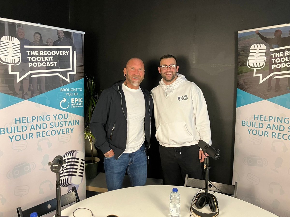 New episode of The Recovery Toolkit Podcast, out now!

Neil talks about his relationship with football and how it helped him escape his childhood trauma. When he left the professional game he turned to drink and drugs as a way to cope. 

Listen now: open.spotify.com/episode/1FIi5W…
