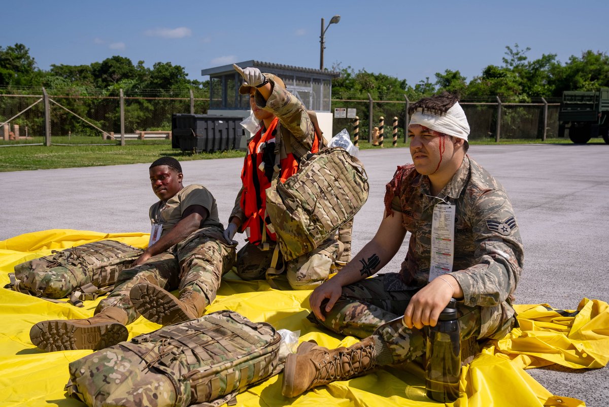 Kadena's 18th Medical Group conducted Ready Eagle, a mass casualty exercise highlighting their expertise and critical role in patient care in challenging environments.