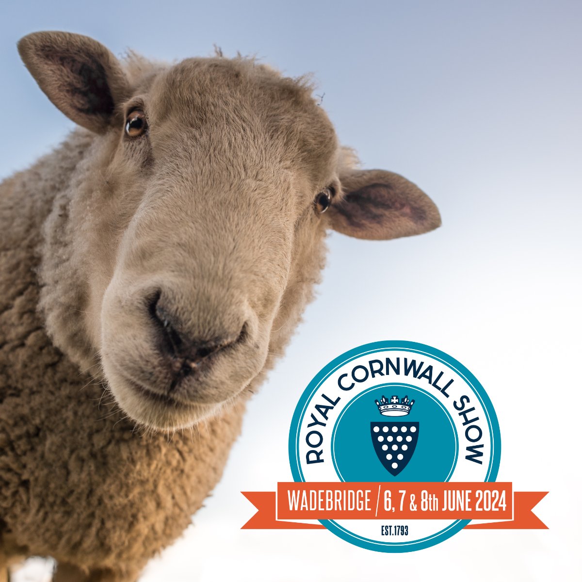 Find us at the @RoyalCornwall show from 6th to 8th June 🐏🐄🐖 #RCS2024 #FarmTheFuture