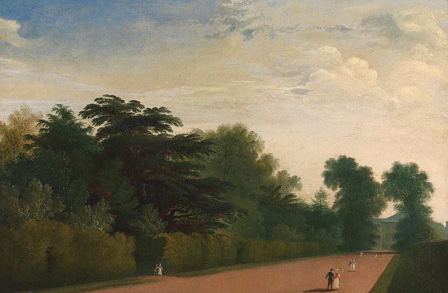 Kensington Gardens by John Martin, 1815.
#gardens #landscapes