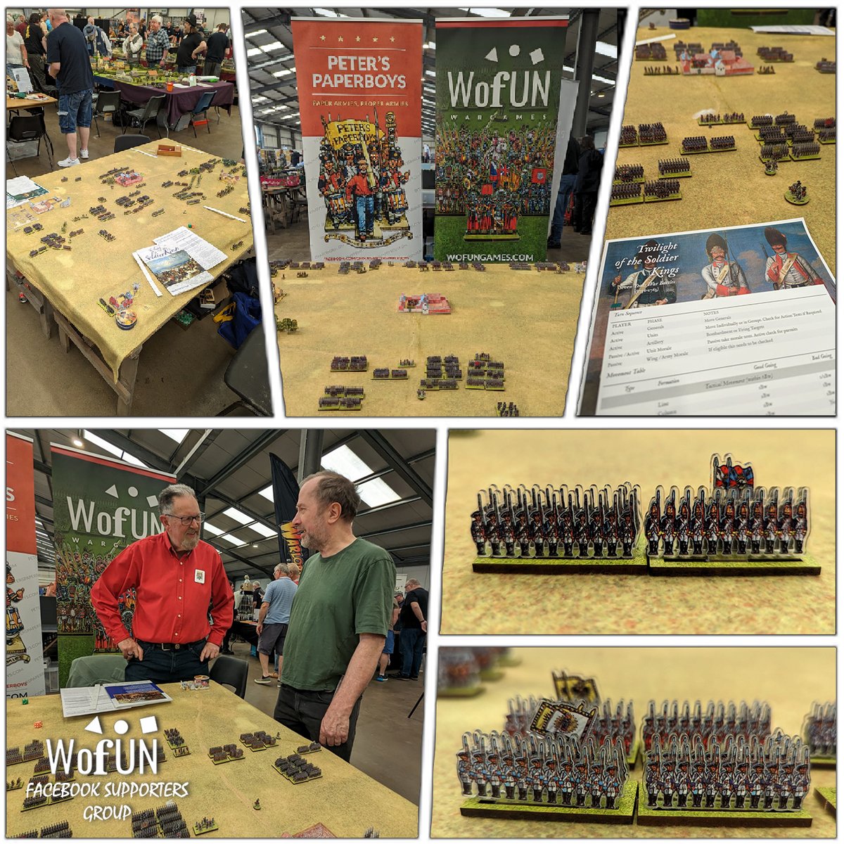 📆Last Sunday, WoFun attended the Partizan Wargaming Show in Newark!

Showcased was the brand-new 10mm Seven Years' War Edition, with thousands of ready-to-play figurines for the Austrian and Prussian armies.

👉Check it out here: shorturl.at/wCK9P

#wargaming #history