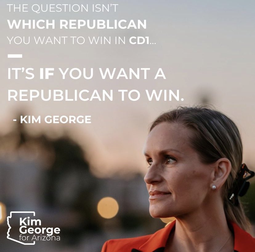 The people’s choice! 🇺🇸
#kimgeorgeforarizona