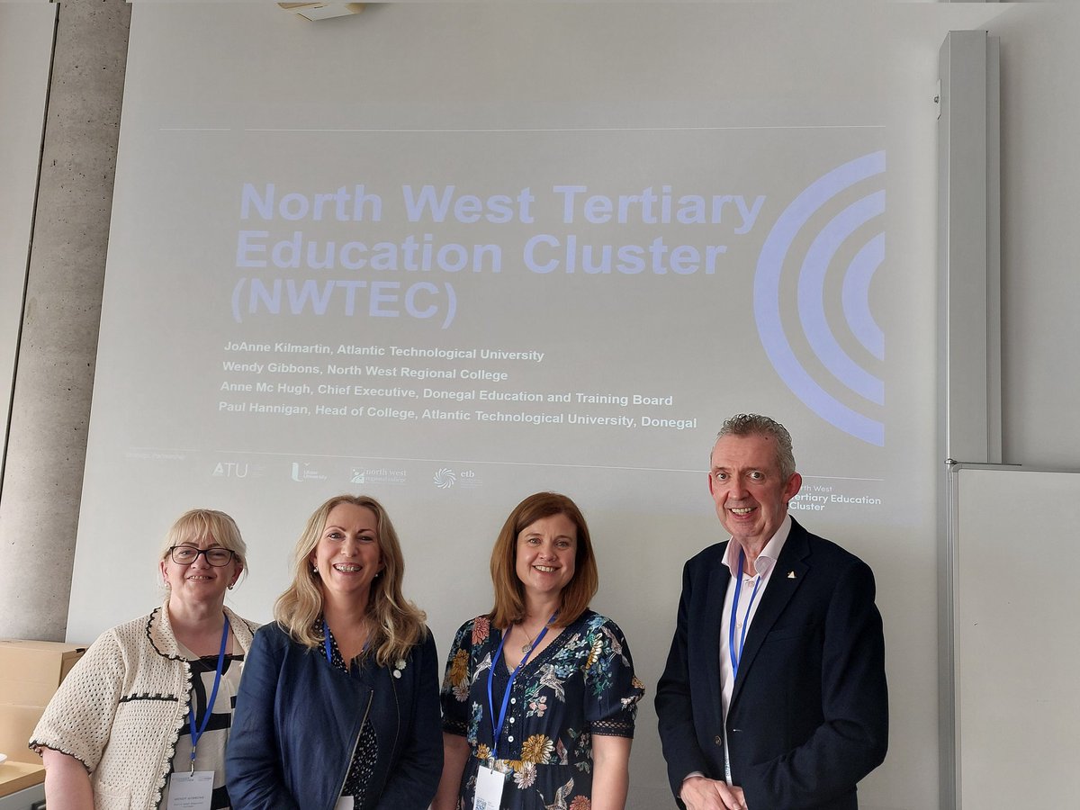 @mynwtec well represented today @EURASHE 33 Annual Conference in Vienna. Sharing the story of the cluster under the theme of Stronger Together, collaborating for a shared North West @atu_ie @mynwrc @DonegalETB @UlsterUni @OFlynnATU