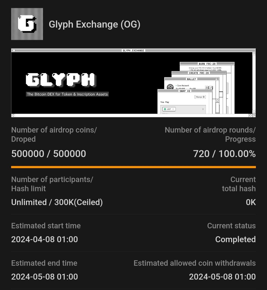corefrontline's tweet photo. 🚨🚨🚨 $OG Token withdrawal address Bounding & $OG Giveaway UPDATES 🚨

Have you linked your  $OG token from #glyph_exchange withdrawal wallet address to #SatoshiApp ?

If not, let's hear in the comment session difficulty encountered?

This is to affirm to our independent community followers that we will airdrop 30 $OG token 24 hours after its listing transparently to our community.

Condition to Qualify 

- Follow @corechaincrypto 
- follow its whatsapp channel 👉 https://t.co/J1lmFtVV3P

- subscribe to corechaincrypto youtube channel 👉 https://t.co/PnWBhzgtIG

- comment wallet address and make sure to repost tweet by tagging #OG.

The supply of this token is very limited making us to fancy its success with our huge impending investment on it.🔥🔥🔥