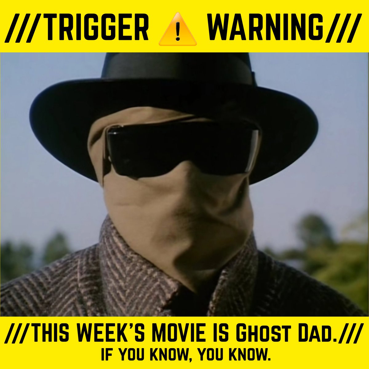 Our final #DaddyIssues movie brings our most controversial flick to date, the 1990 family classic #GhostDad. Join us Friday for this one! #KimberlyRussell #DeniseNicholas #IanBannen #ChristineEbersole #BarryCorbin #SalimGrant #BrookeFontaine #RaynorScheine #BrianStokesMitchell