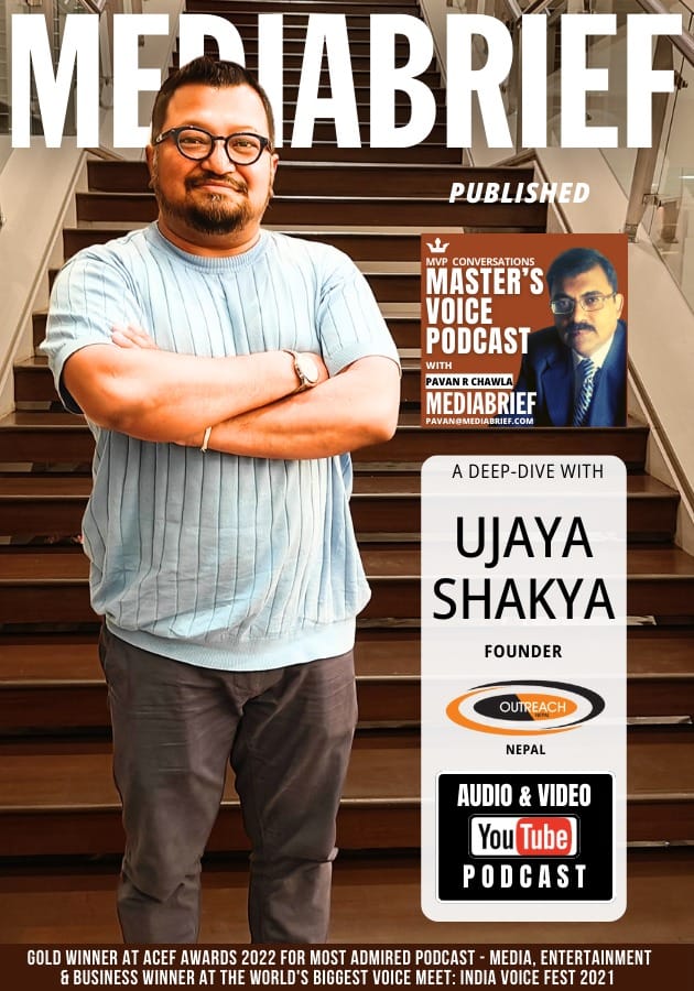 Happy to update that Mr. Ujaya Shakya, recently appeared on the award-winning MVP Podcast in India. #Mediabrief #Brandsutra #Outreach
@PavanRChawla @MediaBrief_ 
Listen to MVP – The Master’s Voice Podcastwith Mr. Ujaya Shakya at:
youtu.be/xe4ItEpCDQY?si…