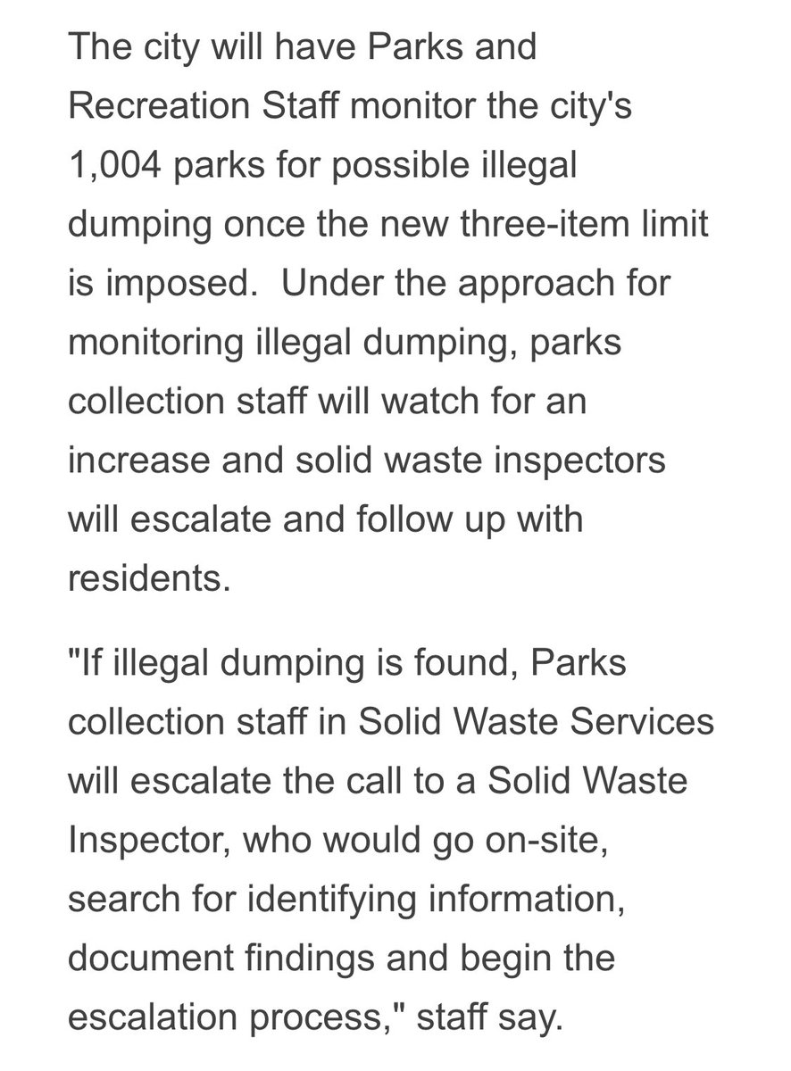 The City of Ottawa is trying to catch people illegally dumping their garbage in public parks by hiring garbage inspectors to sift through trash bins looking for crumpled up documents with the perpetrator’s name on it?