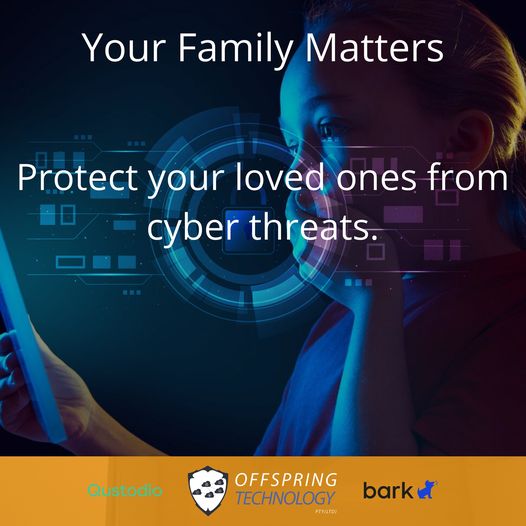 Offspring_Tech's tweet image. In today&apos;s digital age, keeping your family safe online is crucial.
Offspring Technology provides essential advice and tips on how to protect your loved ones from cyber threats. 
Visit our website offspring.technology to learn more.
#cyberbullyingawareness #OnlineSafety…
