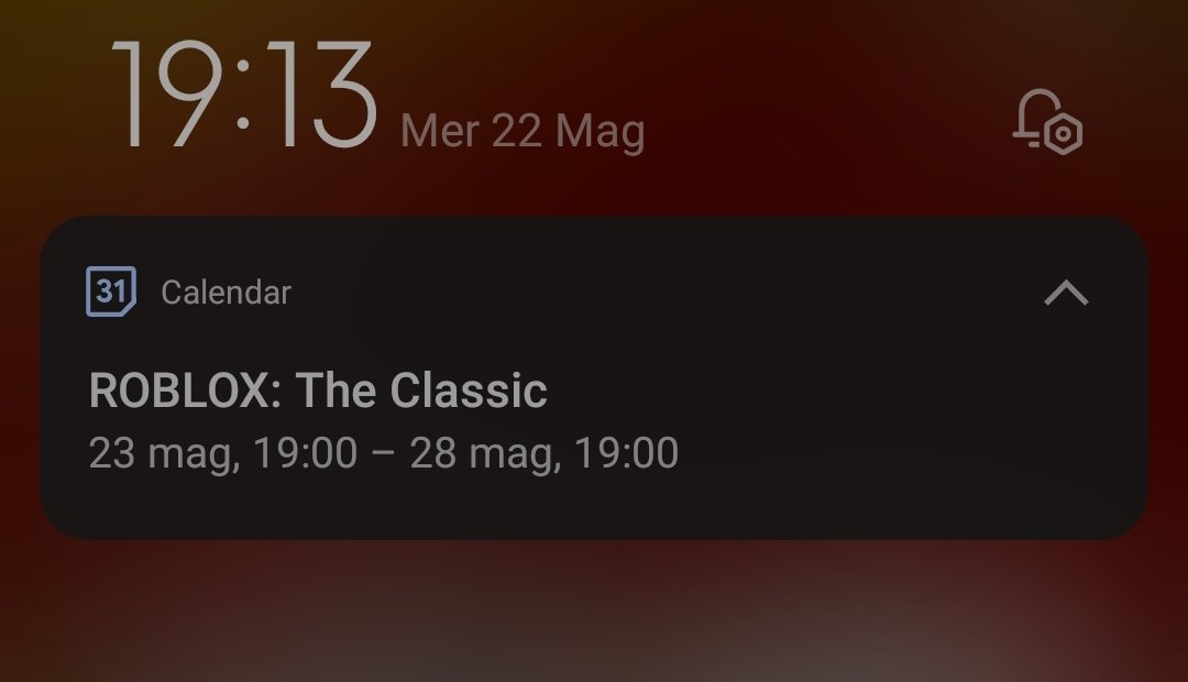 RobloxItaNews's tweet image. Esatto Google, manca un giorno al nuovo evento di #Roblox: The Classic!

Siete pronti? Avete 5 giorni per ottenere tutti i premi disponibili.

Buona caccia e buona nostalgia!

#RobloxIta #RobloxClassic