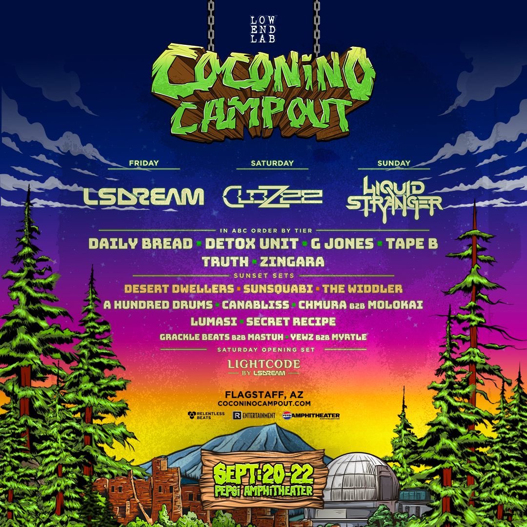 Coconino Campout linep