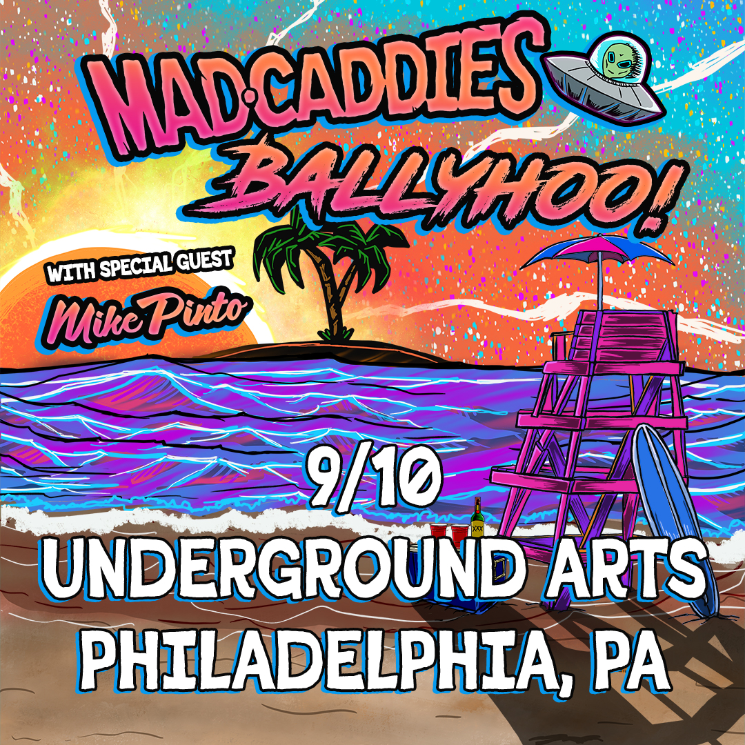 **Just Announced** Ballyhoo! and Mad Caddies - a match made in reggae ska-punk heaven! Catch these two on their summer tour with special guest Mike Pinto right here on September 10 🚀🌴🌊 - Tickets on sale Friday 5.24