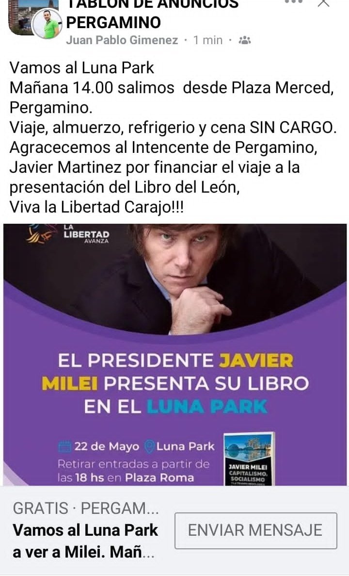 Ah pero cómo? pusieron micros? al final van por el chori y la coca....