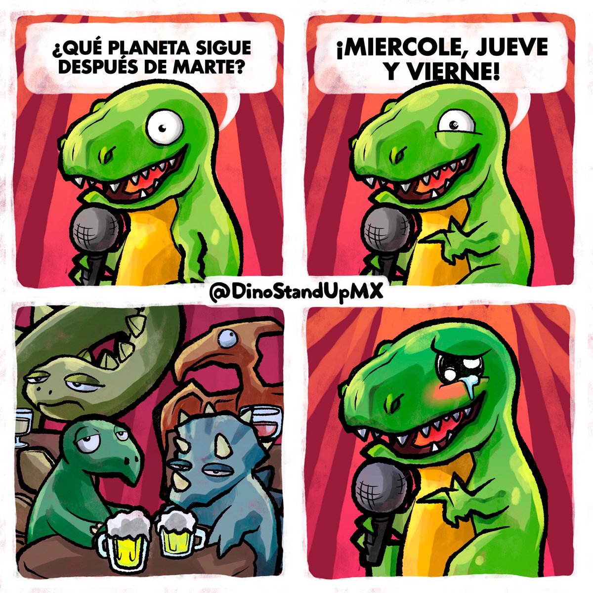 #FelizMiércoles 🤣🦖