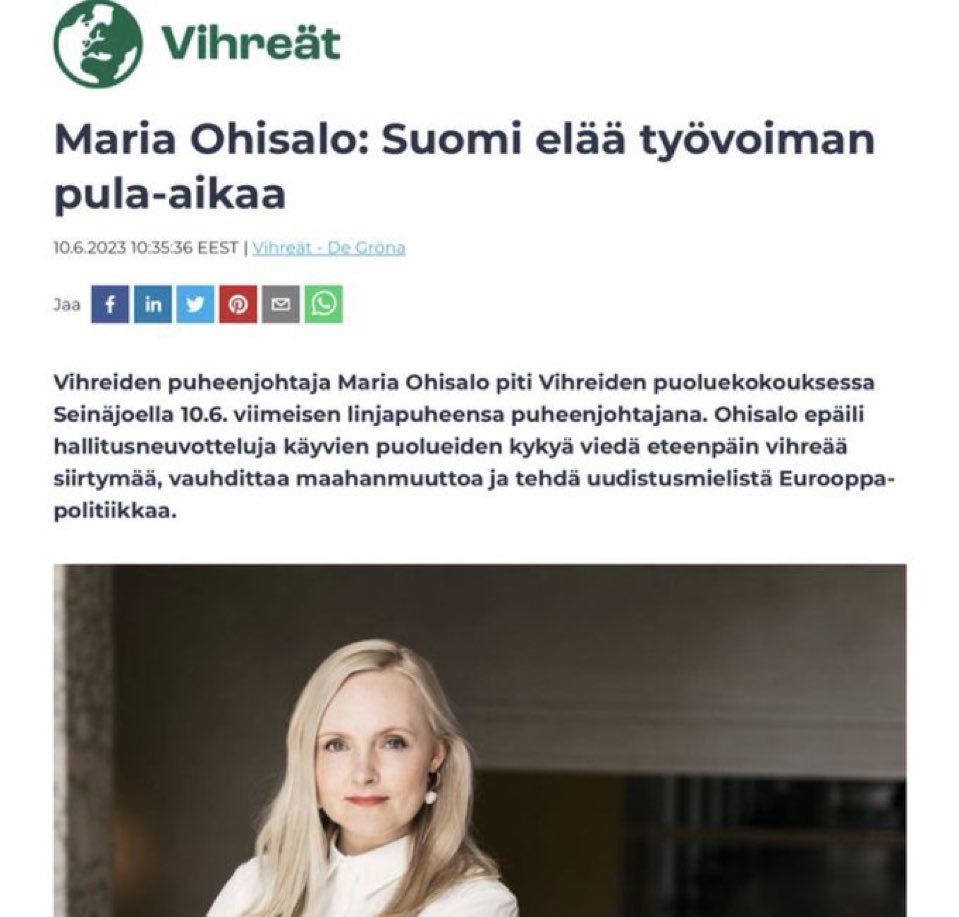 @paiviNI Ne työpaikat on jo täällä.

Suomessa on työvoimapula.