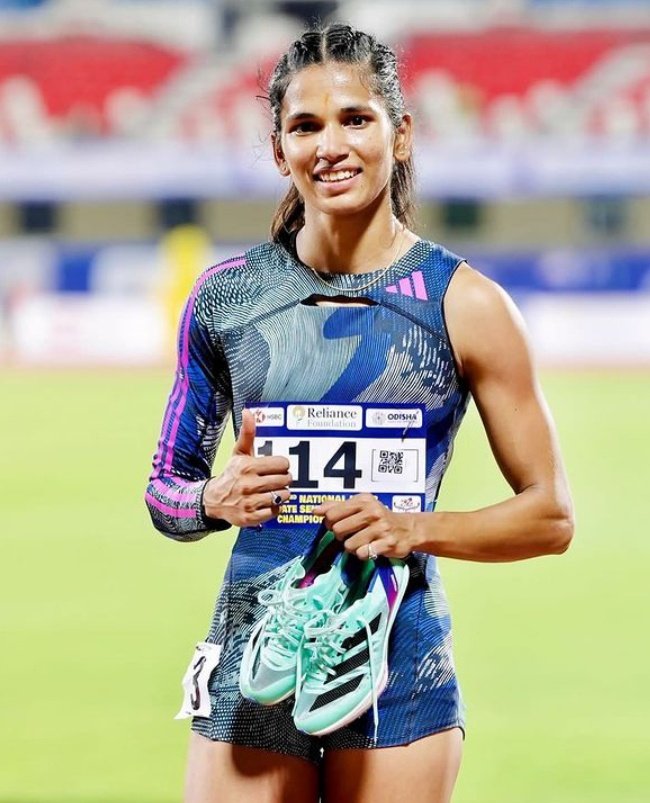 Jyothi Yarraji equals her NATIONAL RECORD mark of 12.78s on her way to winning GOLD medal in 100m Hurdles at Challenger meet in Finland. However she missed OUT on direct Olympic qualifying mark by a whisker (12.77s).