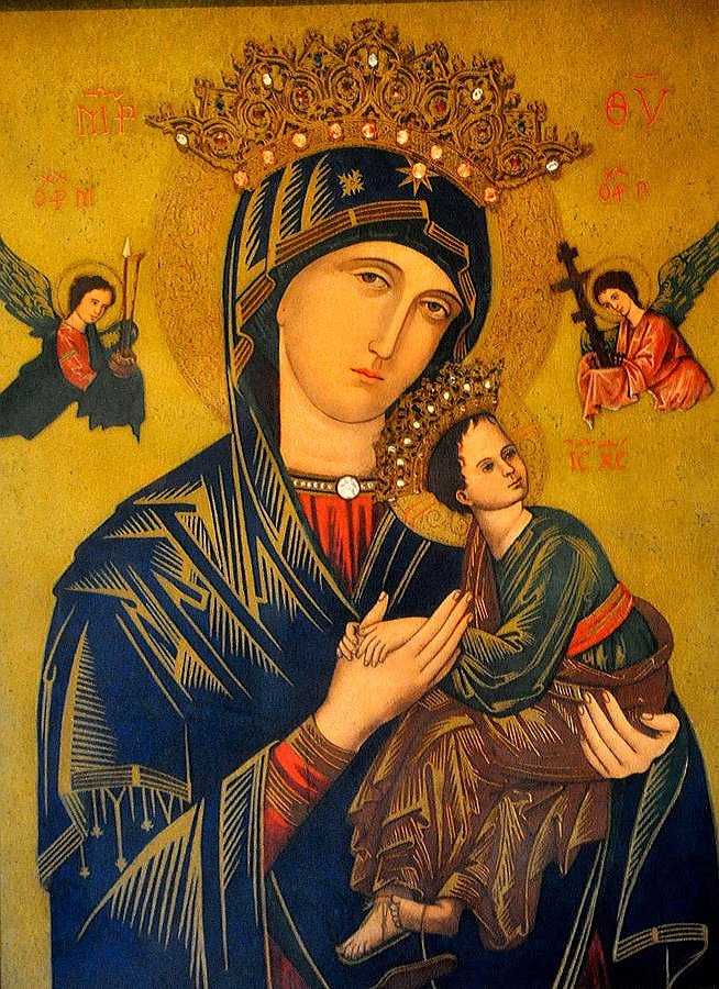 'Sub Tuum Praesidium' ‘We fly to thy patronage, O holy Mother of God; despise not our petitions in our necessities, but deliver us always from all dangers, O glorious and blessed Virgin. Amen.’ Our Lady of Perpetual Help, pray for us! 🙏🌹