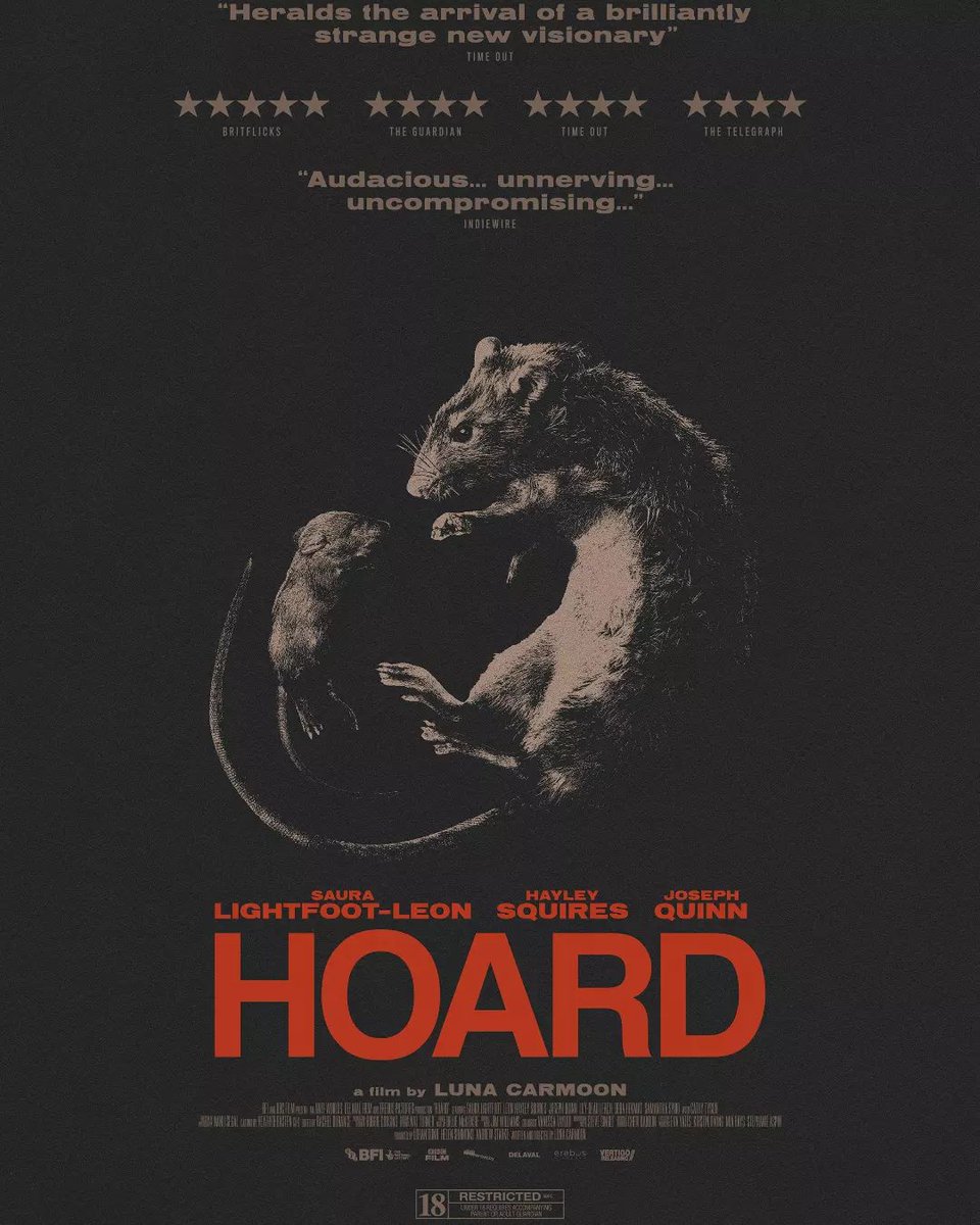 New banger from Hoard. Amazing alternative poster. It makes sense. Come & watch it! TICKETS riocinema.org.uk/movie/hoard/ @LunaCarmoon #hoard #hoardfilm
