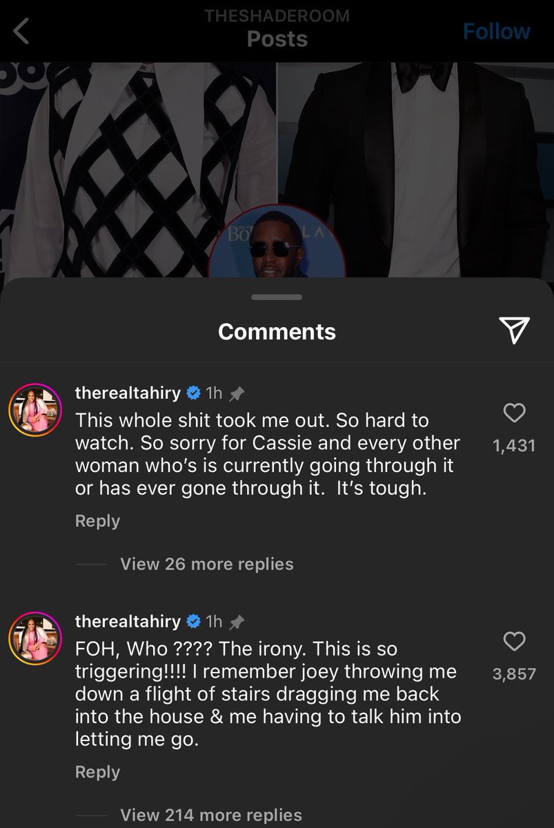 Joe Budden responds to ex girlfriend Tahiry accusing him of abuse today after he called out Diddy attacking Cassie on his podcast 'Tahiry you are a lying, failed gold digger that has abused, targeted and manipulated many men. Outside of me you lack an identity which is why