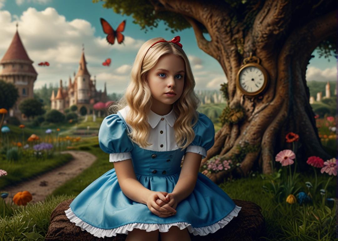 rapidin_ai's tweet image. Explore Infinite Wonderland! 🎩🐇

Google Lab Session presents a unique reimagination of Alice&apos;s Adventures in Wonderland using StyleDrop on Imagen 2. 🎨🖌️

#RapidInnovation #GoogleLab #StyleDrop #AI #Art 

Note: URL is currently not working.