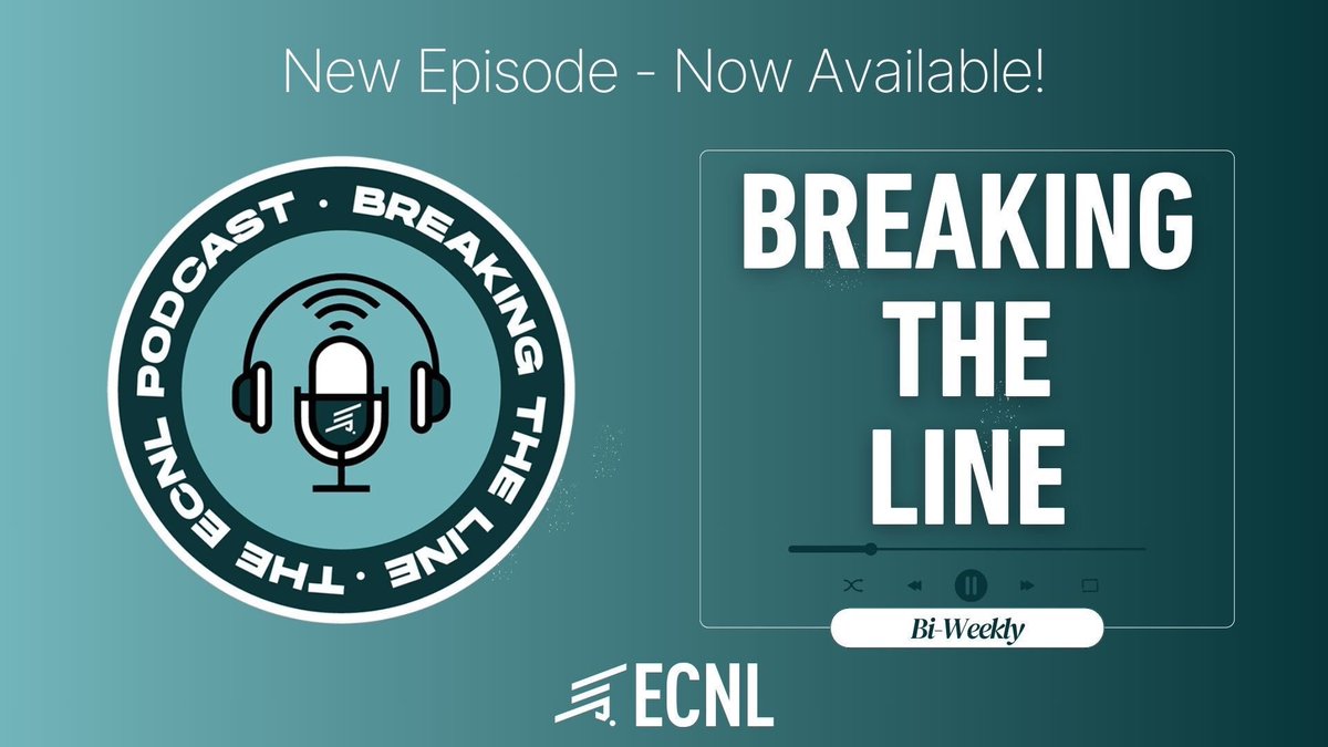 🎙️Live Now: Episode 94 of Breaking the Line Inside ECNL Tryouts: A Candid Look Inside Making Informed Choices Amidst The Pressure Listen Now: ecnl.info/BTL-ECNLPodcast